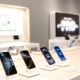 iPhones i butiken