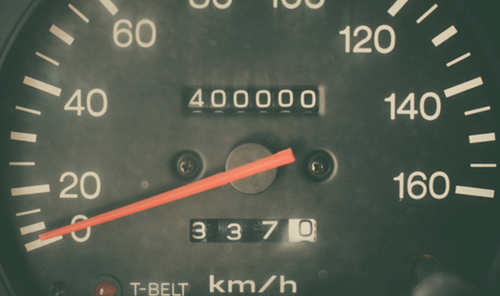 Speedometer bil