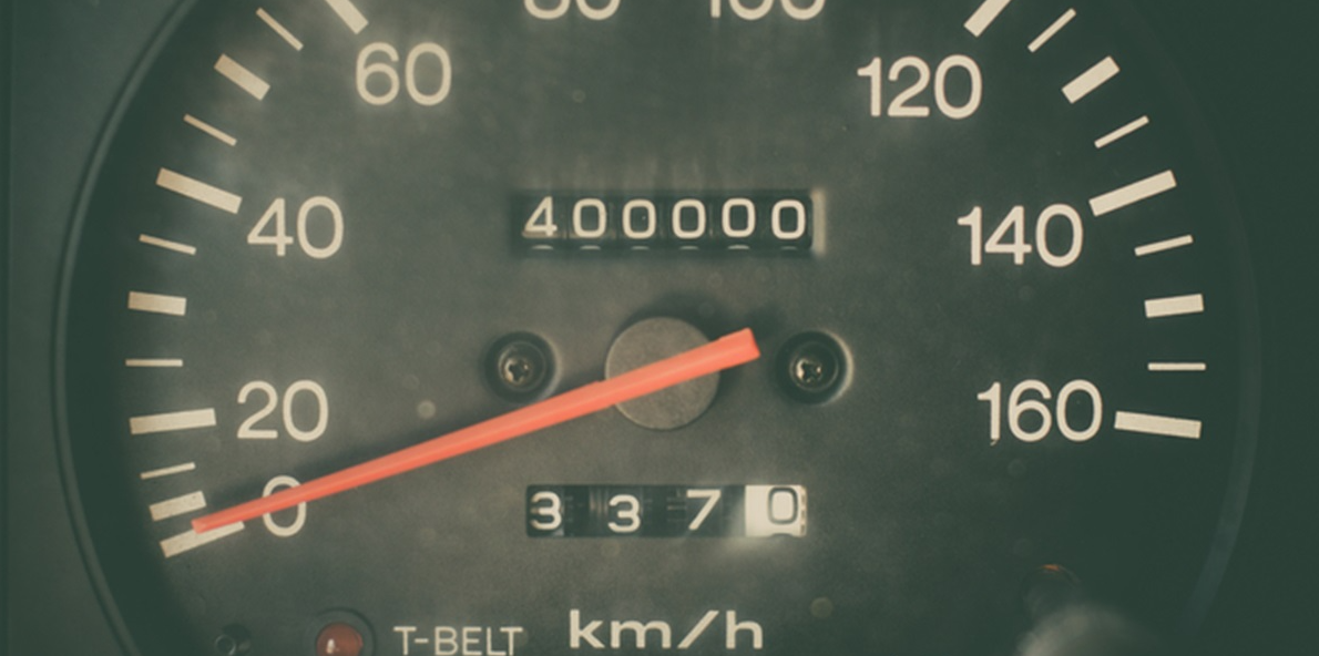 Speedometer bil