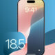 ios 18.5 logo