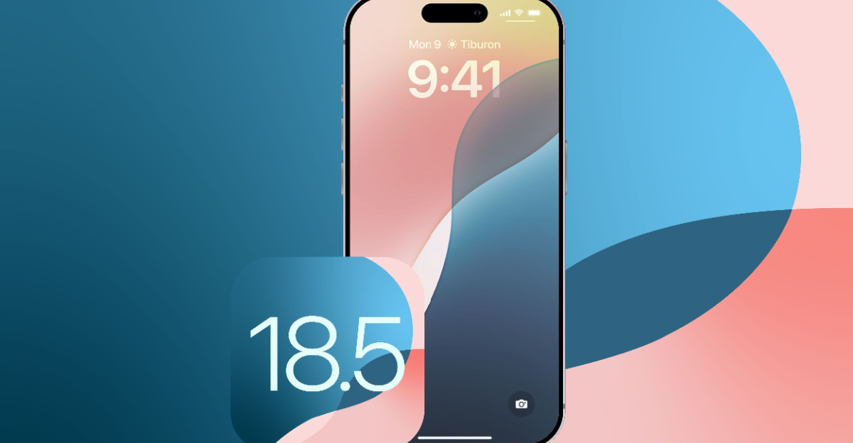 ios 18.5 logo
