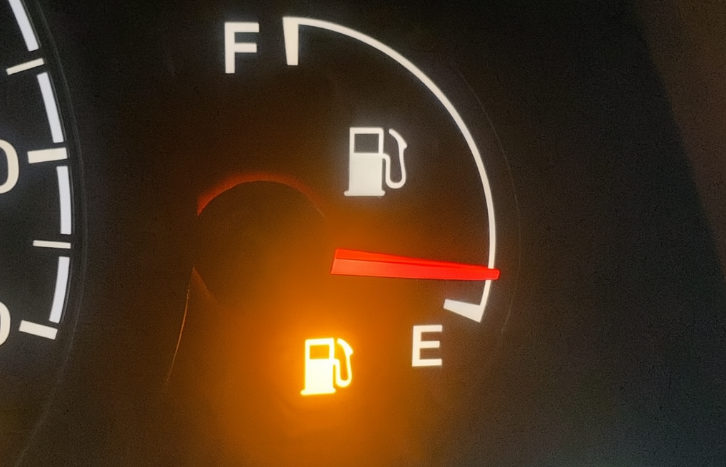 Empty tank