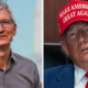 Tim Cook Donald Trump