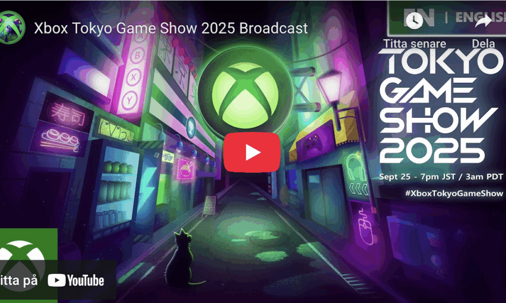 Xbox Tokyo Game Show 2025 Broadcast