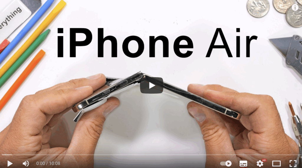 iPhone air test