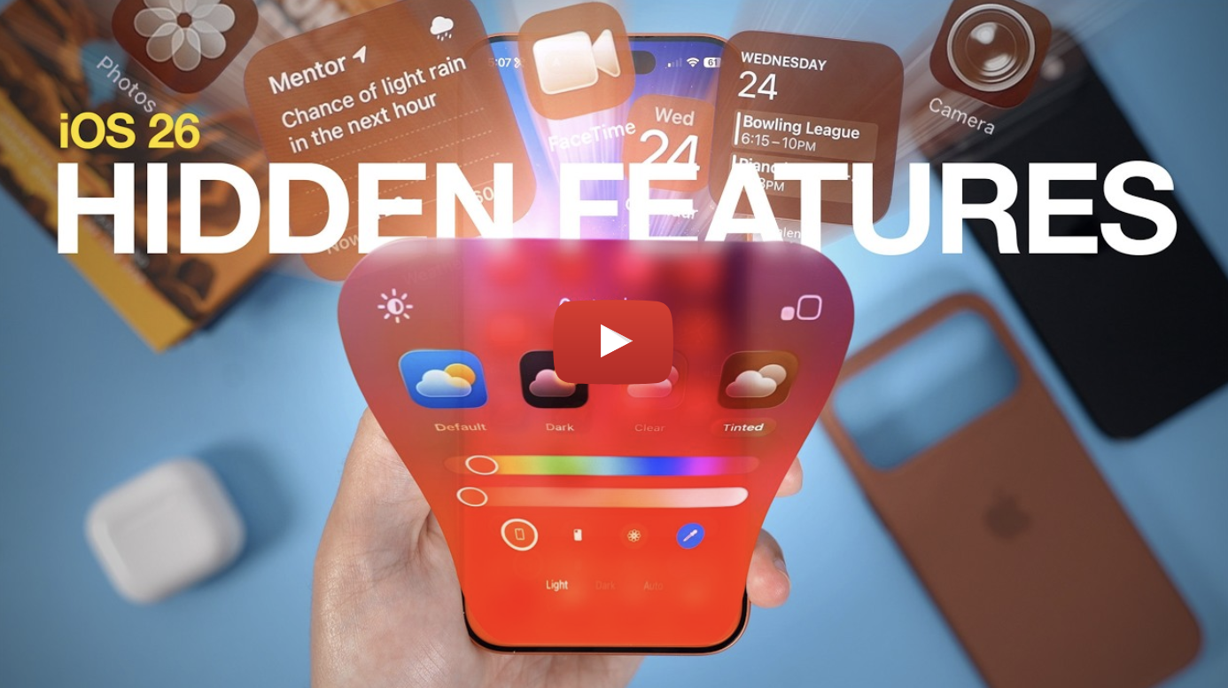 OS 26 Hidden Features You Need to Try!