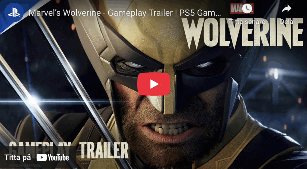 Marvel’s Wolverine - Gameplay Trailer | PS5 Games