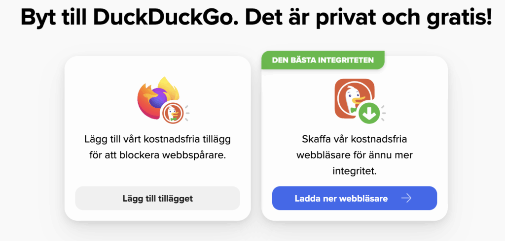 DuckDuckGo browser