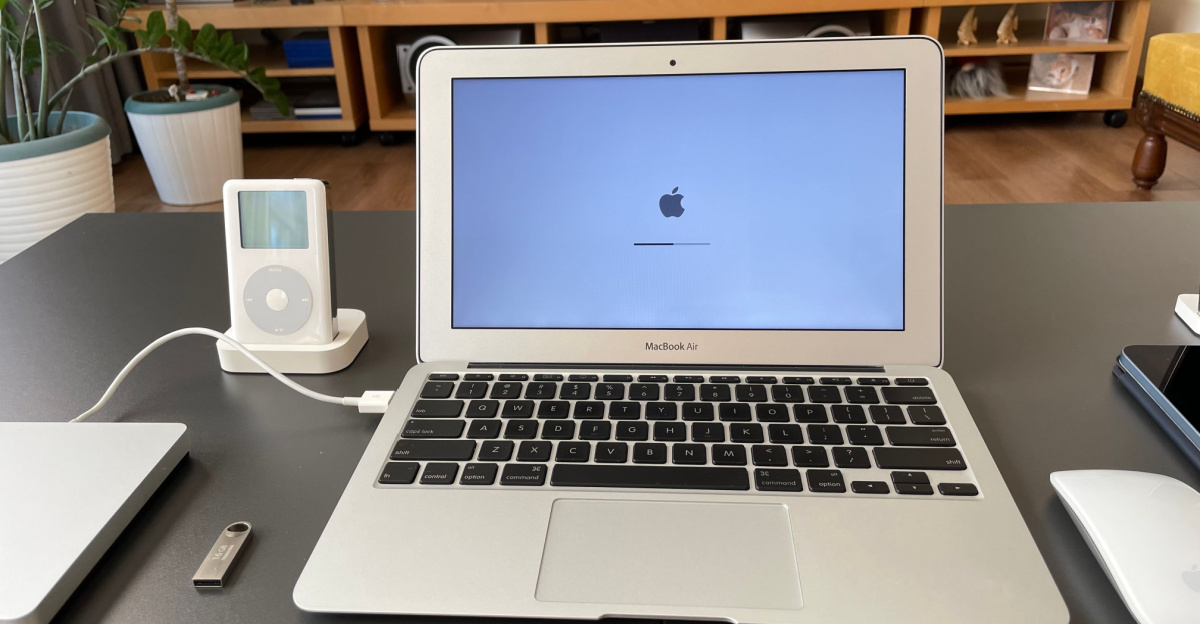 gammal Macbook Air