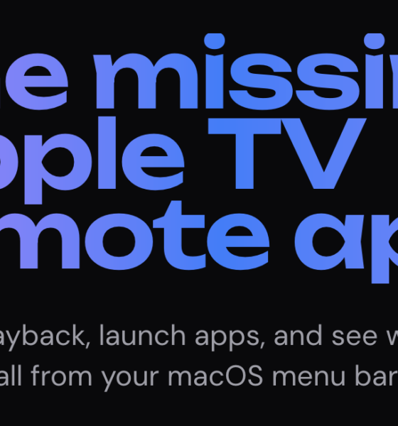 Apple TV remote app