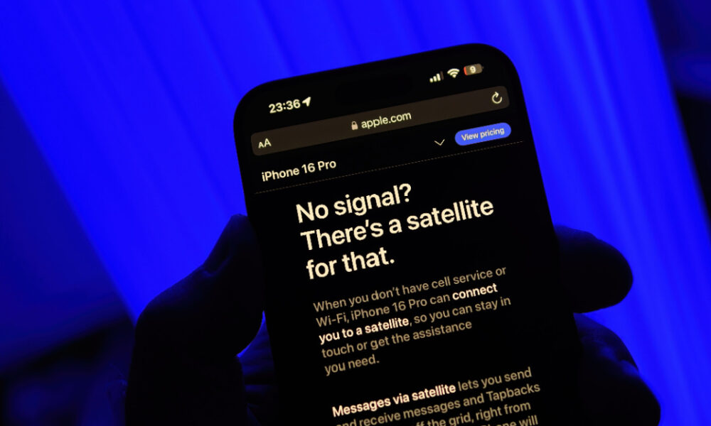 iPhone satelit