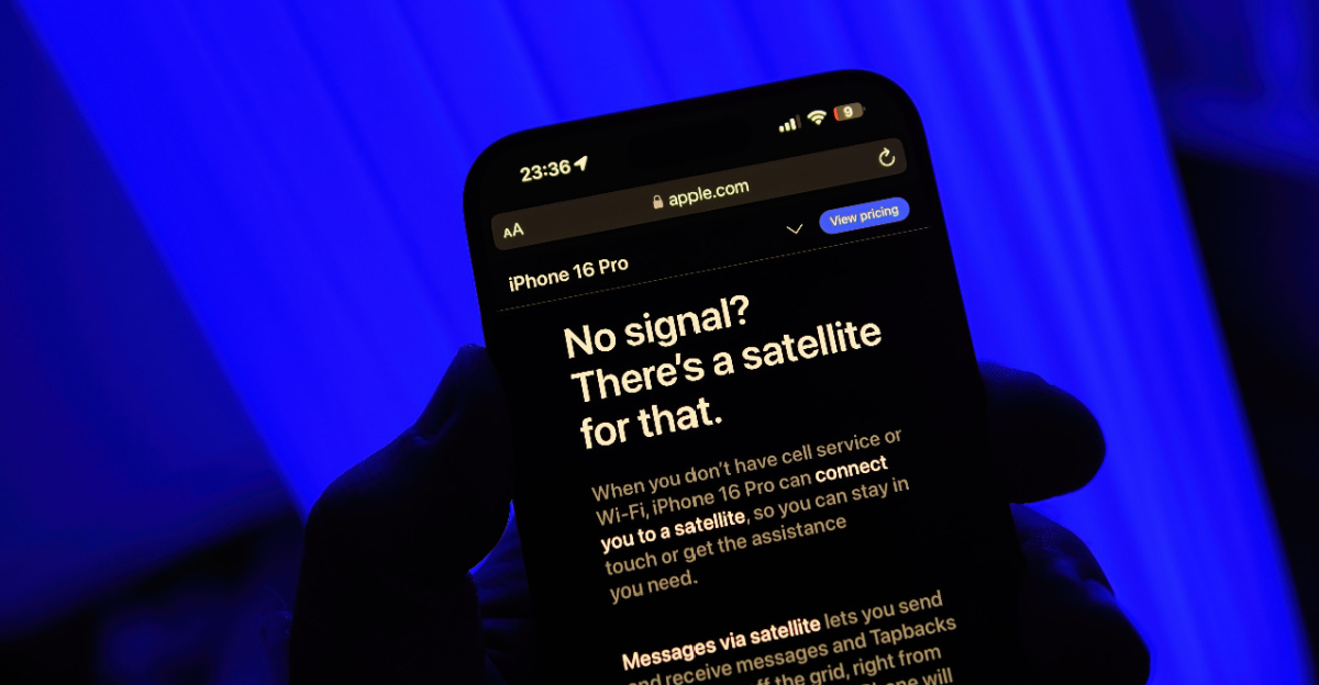 iPhone satelit