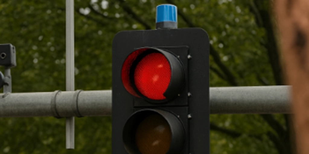 Bilister får vänja sig vid ett fjärde ljus i trafiksignalen: Det här betyder det blå ljuset