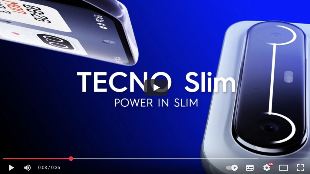TECNO Slim utmanar Galaxy S25 Edge – tunnare, starkare och smartare