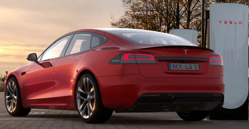 Tesla tappar mark i EU:s växande elbilsmarknad
