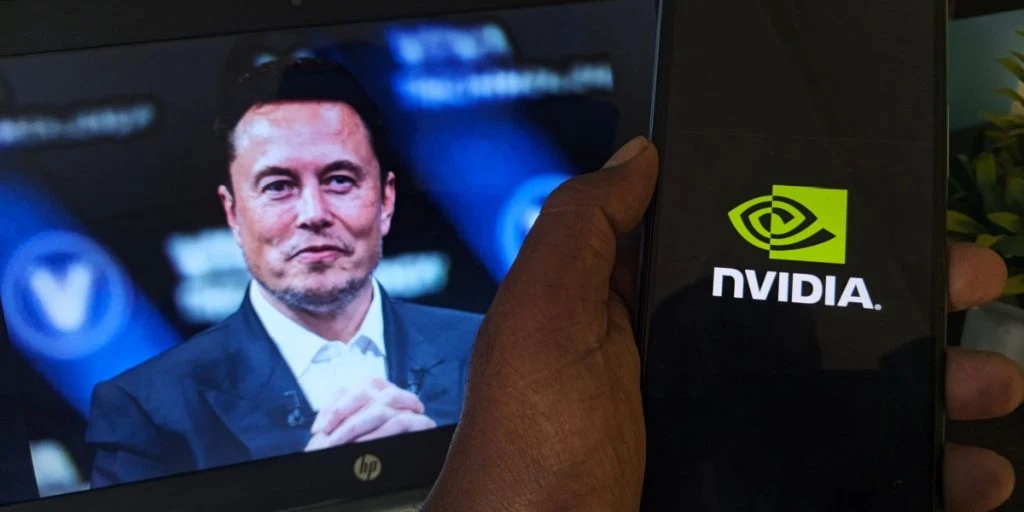 Elon Musk sätter press på Nvidia med nya Tesla-chip