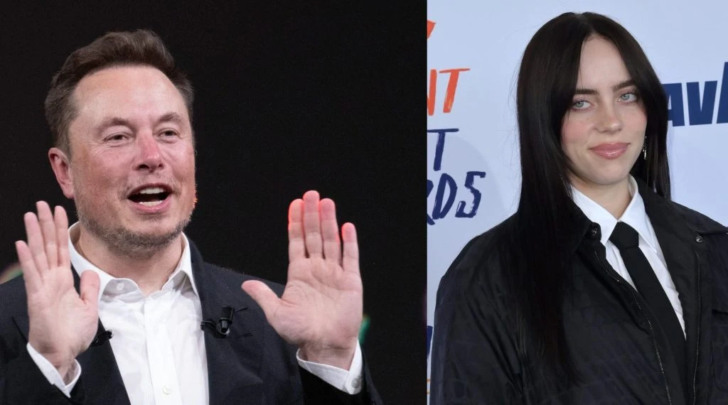 Musks kommentar om Billie Eilish utlöste kraftig debatt online