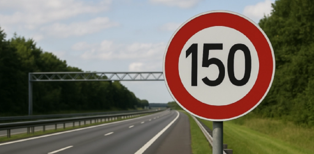 Dags att vänja sig vid nya trafikskyltar: Snart kan du få köra i 150 kilometer i timmen