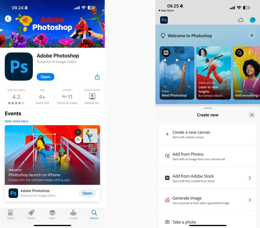 Adobe Photoshop släpps till iPhone – vad händer med Android?