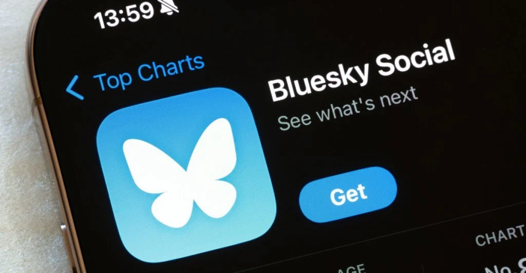 Bluesky slogs ut – pekar ut hackerattack som orsak
