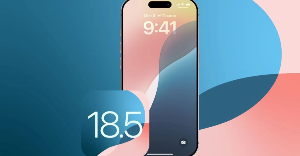 ios 18.5 logo