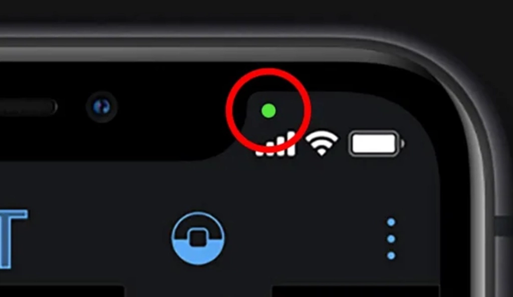 Det här betyder de gröna och orange prickarna på din smartphone