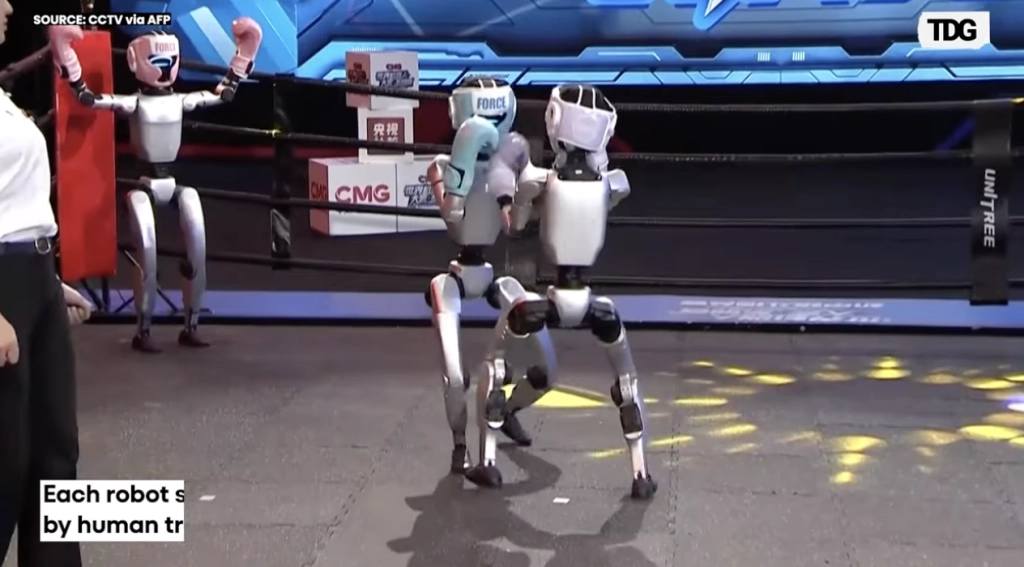 Robotar i ringen: Kina lanserar världens första MMA-turnering med humanoider