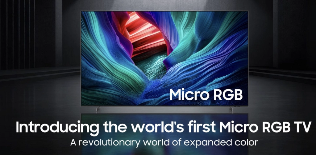 Samsung visar upp världens första Micro RGB-TV – sätter ny ribba för färgprecision