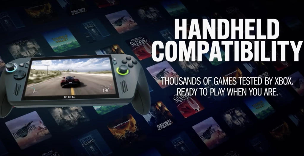 Xbox lanserar nytt program för bärbart spelande – Handheld Compatibility Program