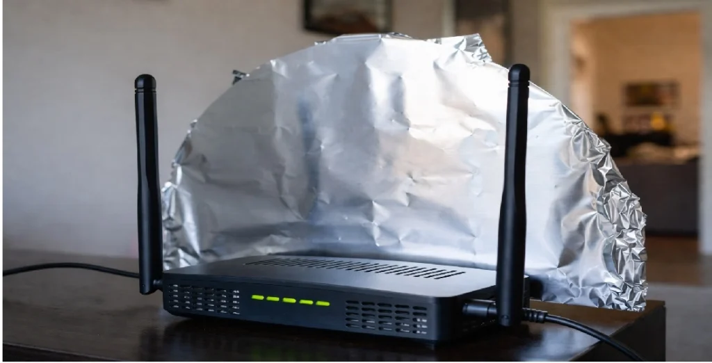 Detta enkla knep med aluminiumfolie kan förbättra din Wi-Fi-signal
