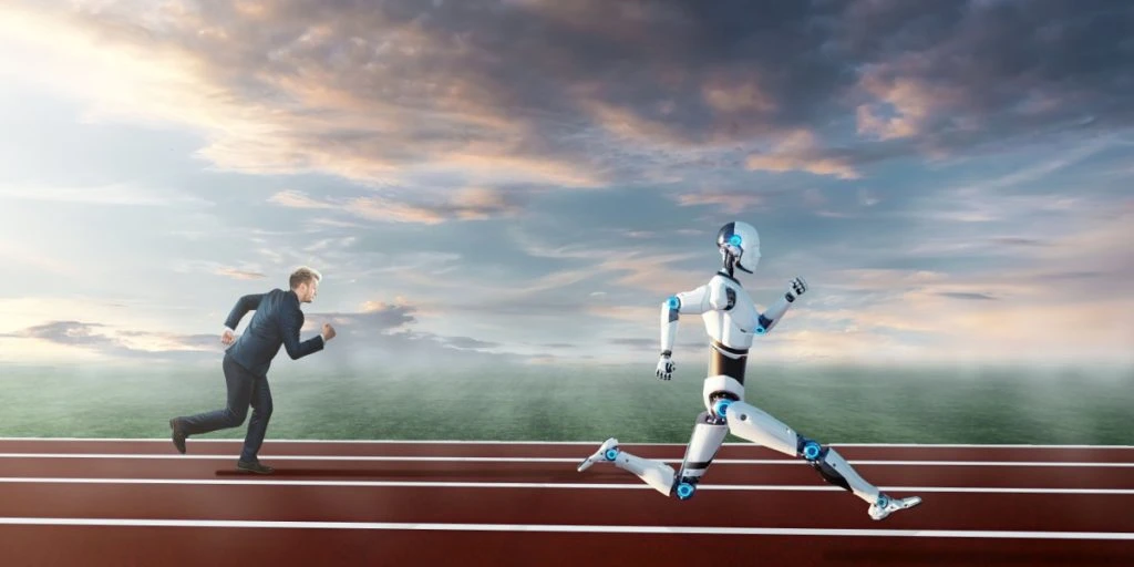 Robot slår människor: Humanoid krossar halvmaratonrekord i kinesiskt lopp