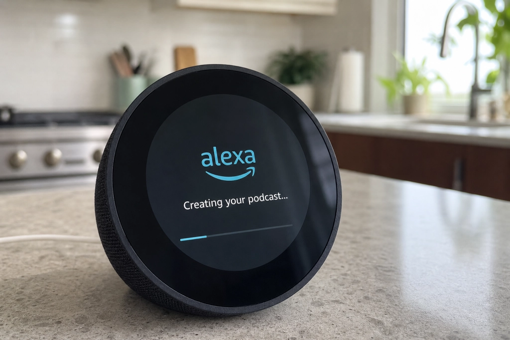 Alexa gör podcasts åt dig: Amazons AI genererar färdiga avsnitt på minuter