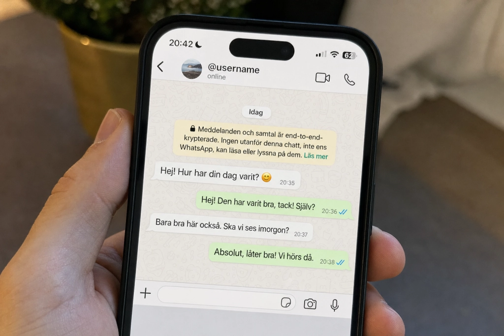 WhatsApp gör slut med telefonnumret: I juni kan du chatta utan att dela siffran