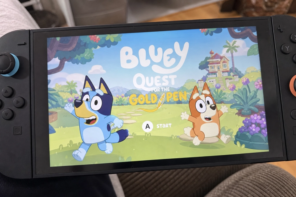 Familjehit pa Switch 2: Bluey-spelet lanserades igar med Zelda-inspirerade pussel