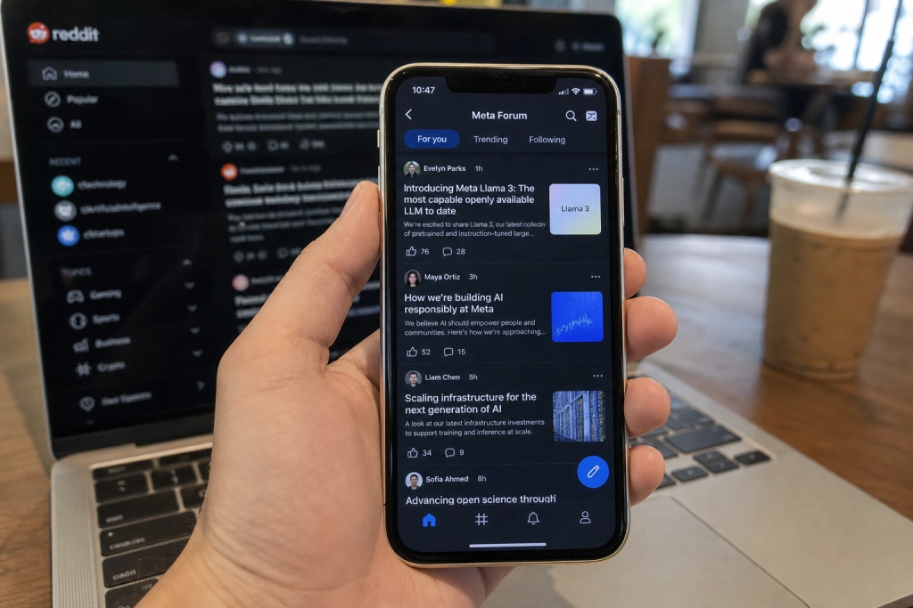 Meta utmanar Reddit med ny app: börskursen rasar nästan 6 procent på en dag