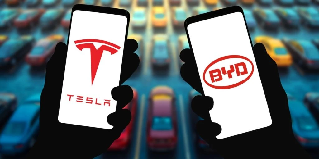 Tesla vs BYD: Elbilsköpare fokuserar på tillit och tillförlitlighet