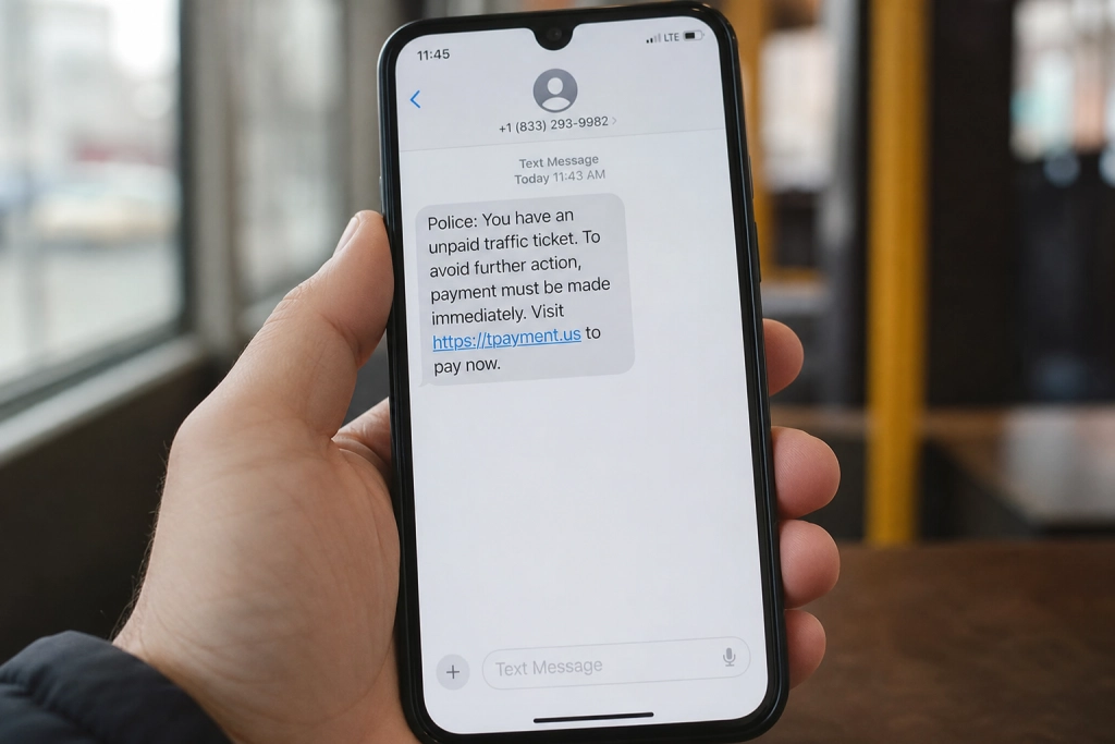 Polisen varnar för falska SMS om trafikböter - så känner du igen bluffen