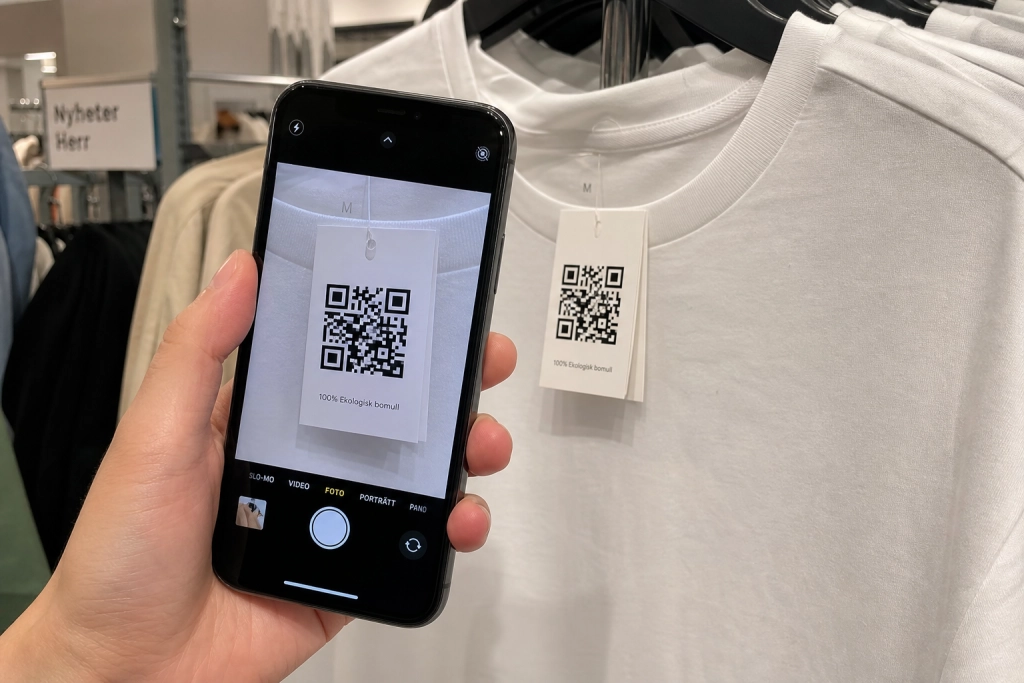 Från 19 juli kan du skanna QR-koden på produkten och se om den går att laga