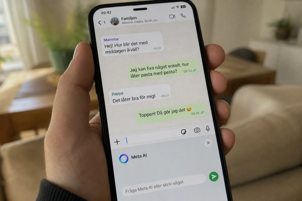 EU tvingar Meta att öppna WhatsApp för rival-AI: snart kan du välja Claude eller Gemini direkt i chatten