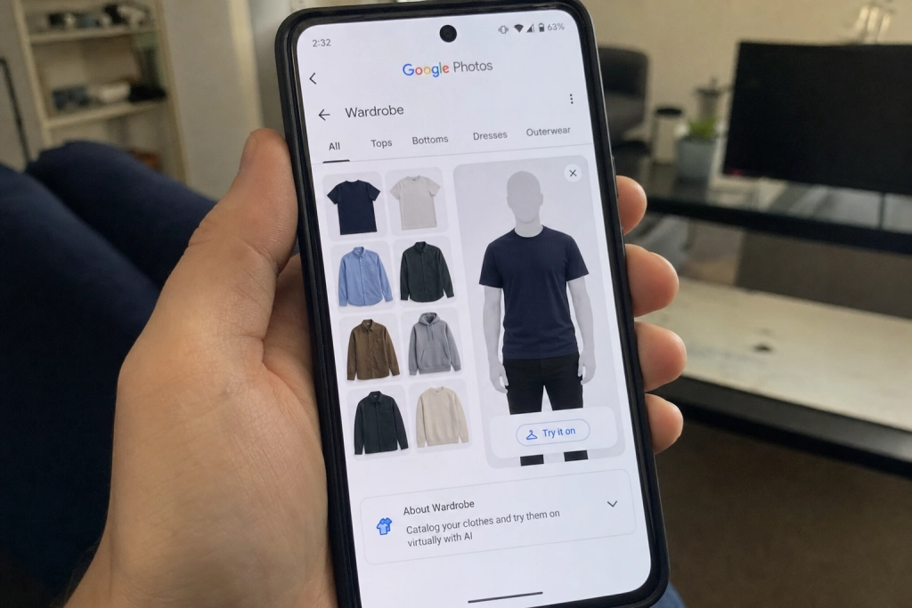 Google skannar ditt outfit och låter dig prova kläderna virtuellt innan du köper
