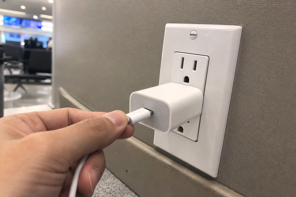 Därför bör du inte ladda mobilen i offentliga USB-uttag