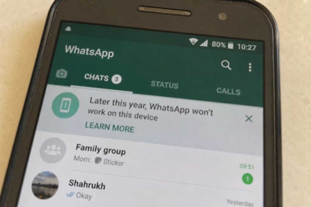 WhatsApp slutar fungera på miljontals Android-telefoner den 8 september