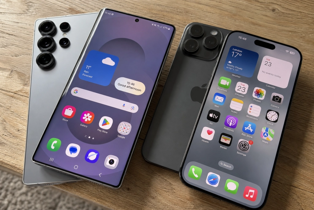 Galaxy S26 Ultra eller iPhone 17 Pro Max: Sju användartyper avgör vilken telefon som passar dig