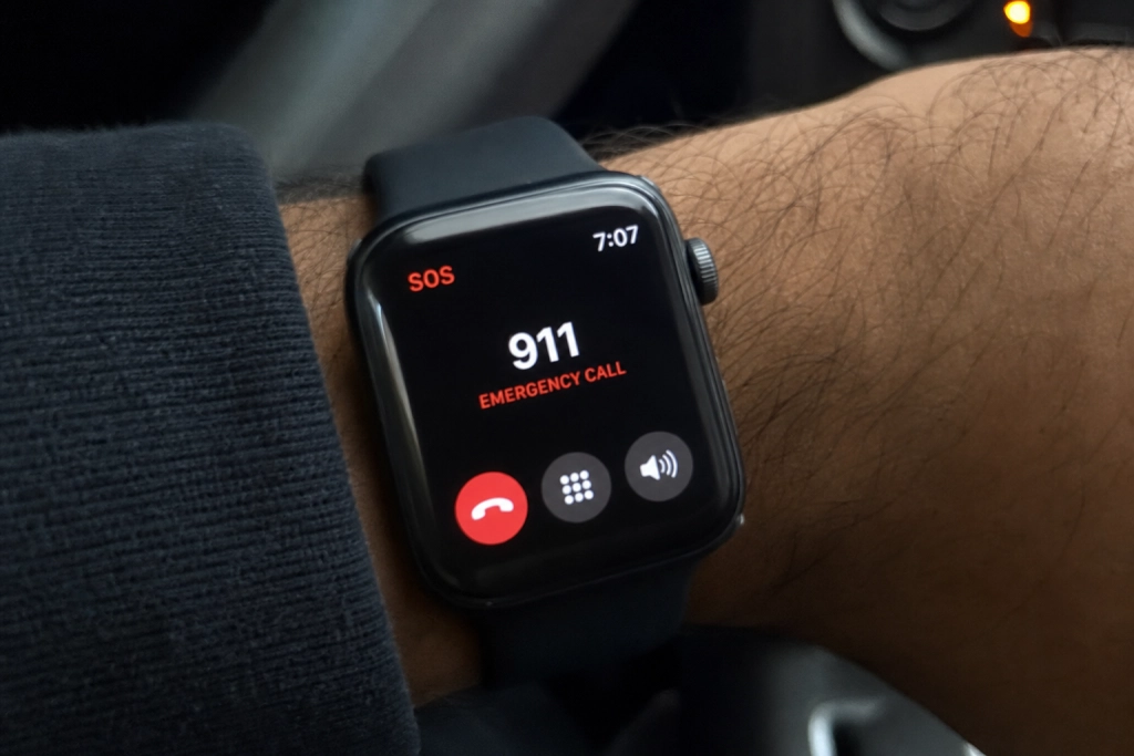 Apple Watch ringde själv till nödcentralen efter tonårings bilkrasch - enda kontakten polisen fick