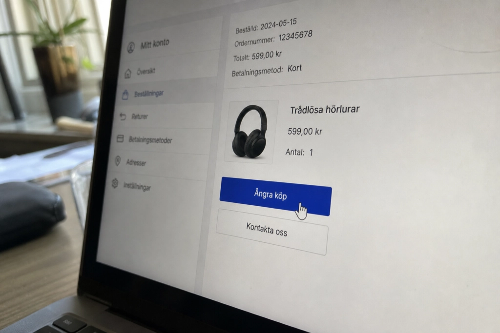 Ny EU-regel för e-handel gäller från idag: så blir det lättare att ångra ett online-köp