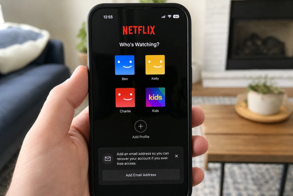 Netflix kräver egen e-post för varje profil - så påverkar den nya regeln din familj