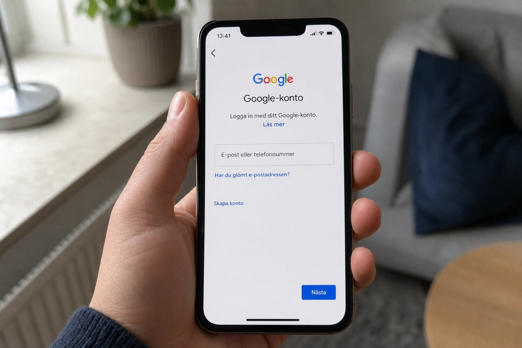 Glömt Google-lösenordet? Nu kan du filma dig själv för att komma tillbaka in