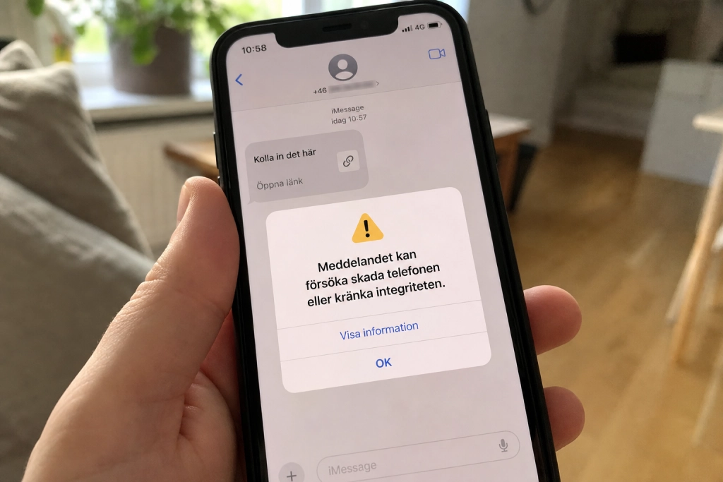 Uppdatera iPhone nu: iOS 26.6 varnar dig automatiskt om ett iMessage är ett bedrägeri