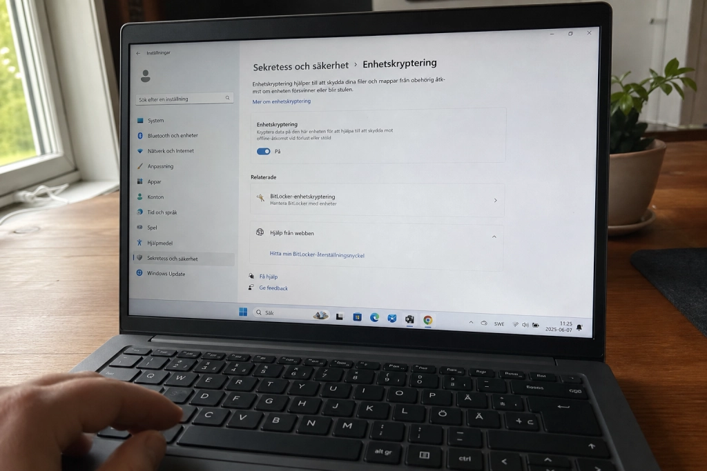 Stulen laptop: Så aktiverar du krypteringen som hindrar tjuven från dina filer