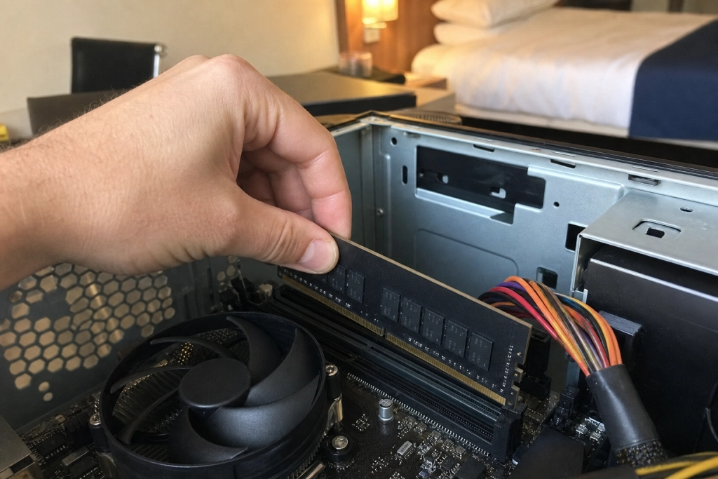 Checkade in på esport-hotell och skruvade ur RAM-minnen: Tjuvarna tjänade 18 000 kronor på två veckor